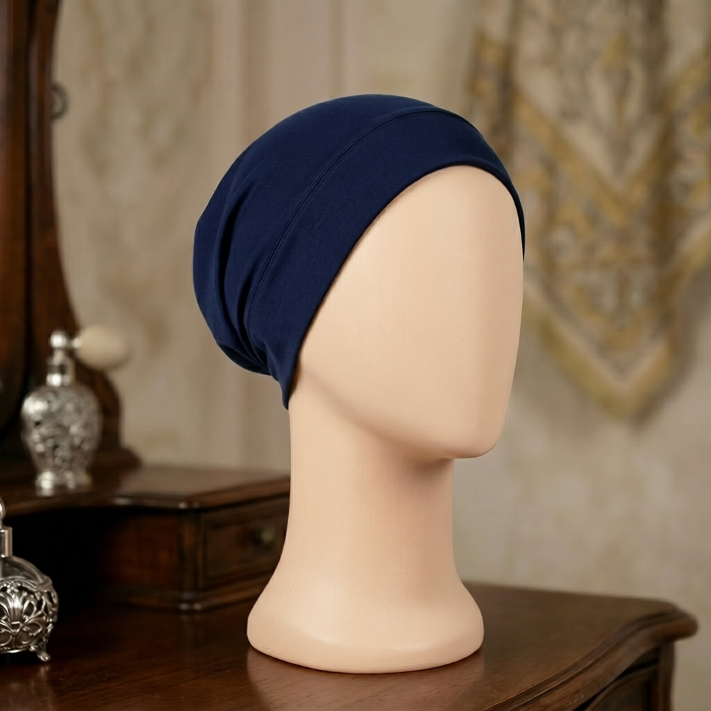 Hijab Tube Cap Navy